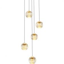 Подвесной светильник светодиодный Delight Collection MD22001052 MD22001052-5A gold в форме шара DeLight Collection