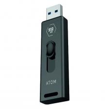 Внешний SSD накопитель Atom USB3.2 512GB (AEXSSDP15512GBK)