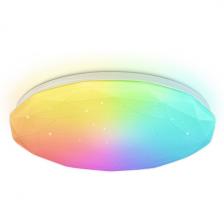 Потолочный светильник круглый RGB светодиодный с пультом (ночной режим, таймер) Ambrella ORBITAL FZ417