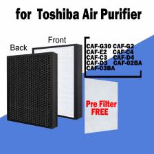 Сменный угольный фильтр очистителя воздуха H13 Hepa для Toshiba CAF-G30, CAF-G2, CAF-E2, CAF-C4, CAF-C3, CAF-D4