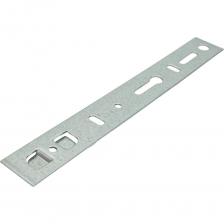 Оконная пластина KBE,VEKA Оконная пластина Tech-Krep KBE, VEKA 192x25x1,2 мм цинк - накл. 152112