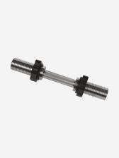 Гриф для гантели хромированный BARBELL ATLET 39 см, 51 мм, Серый