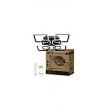 Светильник светодиодный ELEGANT ARIS-125RGB-SMART-BL 125Вт 230В 3000-6500K 8800Лм 585х585х115мм пульт ДУ черный IN HOME, цена за 1 шт.