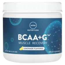 Mrm Nutrition, Bcaa + G, восстановление мышц, лимонад, 180 г (6,35 унции)