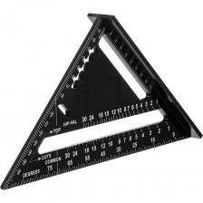 Универсальный кровельный угольник СТИ-635 (артикул СТИ-63500300) — это надежный и практичный инструмент, предназначенный для точного измерения и разметки углов при выполнении кровельных и строительных работ. С длиной 300 мм, этот угольник идеально подходит для работы как с небольшими, так и с крупными строительными проектами.Основные характеристики:Точный угол 90°: Уголок обеспечивает высокую точность при разметке и позволяет легко создавать перпендикулярные линии, что делает его незаменимым помощником на стройке.Удобная линейка: На лицевой стороне угольника нанесены четкие деления, что позволяет быстро и точно измерять длину и ширину материалов.Прочный материал: Изготовлен из качественного алюминия, что обеспечивает легкость, долговечность и устойчивость к коррозии.Компактный и легкий: Угольник удобно носить с собой, он не занимает много места в инструментальном ящике или сумке.Многофункциональность: Подходит для различных строительных и ремонтных работ, включая установку крыши, окон, дверей и других конструкций.Универсальный кровельный угольник СТИ-635 — это надежный инструмент, который поможет вам достичь идеальных результатов в ваших строительных проектах, обеспечивая точность и удобство в работе.