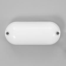 Светильник «Овал» LED 10 Вт IP65 белый 6.8x6.8x17 см