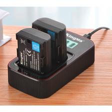 Зарядное устройство Kingma BM058-LPE6, USB, для 2х Canon LP-E6, дисплей