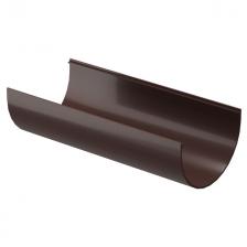 желоб водосточный DOCKE Premium d120мм 3м шоколад ПВХ
