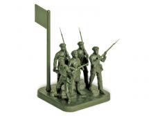 Сборные солдатики ZVEZDA Советское ополчение, 1/72