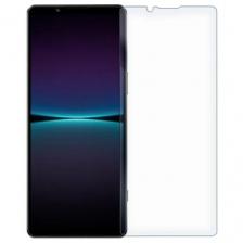Стекло защитное гибридное Krutoff для Sony Xperia 1 IV