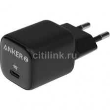 Сетевое зарядное устройство ANKER A2698, USB-C, 30Вт, 3A, черный [a2698g11]