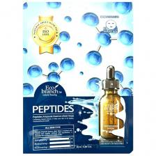 Маска для лица ECOBRANCH Ампульная тканевая маска с пептидами 25