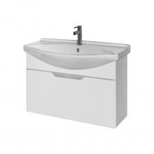 Тумба Dreja eco Laguna 85, белая 99.0103