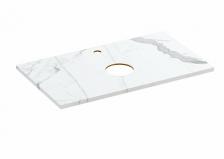 Столешница Cersanit STONE из керамогранита Energy 80x45x2 белый матовый