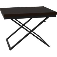 Стол трансформер 1, чёрный/темный венге ГЗМИ Орфей 102132