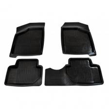 Комплект ковриков в салон Avtodriver ADRJET008 , 4 шт. черный 4