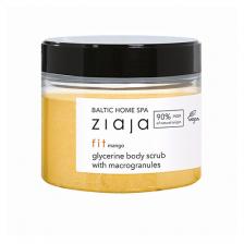 ZIAJA Глицериновый скраб для тела с макрогранулами Baltic Home Spa Fit Mango 300