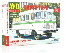 Сборная модель AVD Автобус Тарту ТА-6, 1/43