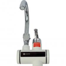 Водонагреватель-кран проточный Электрическая сеть: 220 В, 50 Гц Мощность: кВт 3 Ток: 14А Количество режимов нагрева: 1 Рабочее давление: 0,04 МПа - 0,6 МПа Максимальная температура: +70 °С Влагозащита: IPX4 Макс. производ-ность, л/мин 1,5 л/мин Защита водонагревателя от перегрева Лейка, шланг 150 см