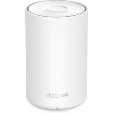 Бесшовный Mesh роутер TP-LINK Deco X10-4G, Wi-Fi 6, AX1500, 2.4/5ГГц, 3 WAN/LAN, 3G/4G, белый [deco x10-4g(1-pack)]