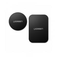 Пластина UGREEN LP123 Metal Plate для магнитного держателя 2 шт, черный 60410_