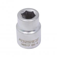 Головка торцевая 17 мм 3/4" 6 граней от бренда FORSAGE - это надежный и качественный инструмент, который прекрасно подойдет для профессионального использования.Качество. Она изготовлена из высококачественной хромованадиевой стали, что обеспечивает долговечность и надежность в эксплуатации.Удобство использования. Головка имеет 6 граней, что позволяет легко и точно затягивать и откручивать крепежные элементы. Она совместима с различными типами ручных инструментов, что делает ее универсальным и удобным в использовании.Такая головка часто используется в автомобильном и механическом производстве, а также в слесарно-монтажных работах.