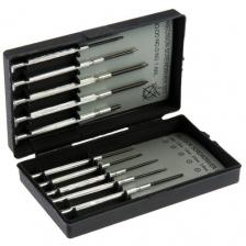 Набор отверток для точных работ LOM 882121, 11 предм. черный