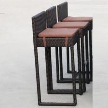 Плетеный барный стул Afina Y390A-W63 Brown