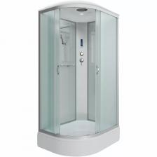 Душевая кабина Niagara Classic 90х80 хром стекло матовое без гидромассажа