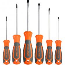 Набор отвёрток Airline SL3-SL6, PH0-PH1, блистер, 6 предметов ATAU037