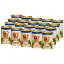 Корм для собак Happy Dog NaturLine, ягненок, с рисом 20 шт. х 410 г