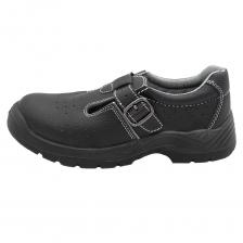 Сандалии рабочие из искусственной кожи с защитным подноском размер 44 черные Мистраль Аскет (134466)