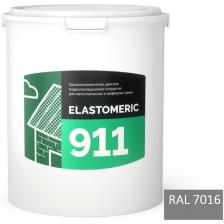 Покрытие для гидроизоляции и окраски металлических крыш Elastomeric 911 (6кг.), антрацитово-серый