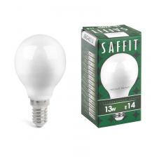 Лампа светодиодная, 13W 230V E14 2700K G45, SBG4513, цена за 1 шт.