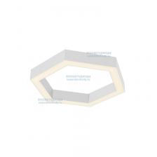 Светильник Hexa 114W, D1080 мм, 3000К, с протоколом управления Dali, белый, накладной, IP 40 -ВСЕСВЕТОДИОДЫ (vs-ds-Hexa-D1080-114w-3k-w-dali), цена за 1 шт.
