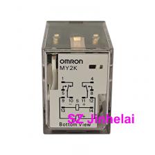 Оригинальное реле мощности Omron MY2K 24 В постоянного тока с фиксацией катушки, Магнитное реле с двойной катушкой, 1 шт.