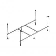 Материал - сталь. Регулировка ножек по высоте до 30 мм. В комплекте монтажный набор. AM.PM Универсальный каркас для ванны 140x70 см W00A-140-070W-R X-Joy