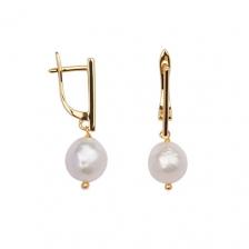 MORZA Серьги с натуральным жемчугом Касуми
