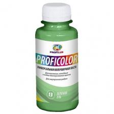 Колеровочная паста Profilux Proficolor универсальный (стандартные цвета), №13 зеленая ель, 0.1 л, 0.1 кг