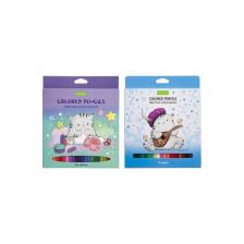 Цветные карандаши Hatber прекрасно подходят для рисования. Карандаши помогут юным художникам развить мелкую моторику рук, цветовое восприятие, фантазию и воображение. Надежность. Корпус изготовлен из высококачественной древесины с многослойной покраской. Карандаши удобно держать в руках, они легко затачиваются, имеют прочный грифель. Яркие насыщенные цвета оставляют мягкие штрихи и ровно ложатся на бумагу. Внимание! Товар поставляется в нескольких цветах. Возможности выбора нет.