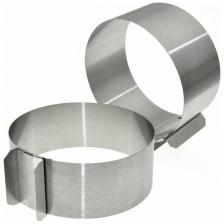 Кулинарная форма МУЛЬТИДОМ регулируемая Круг диаметры от 16 до 30 см, высота 8,5 см AN8-25 предназначена для бытового использования. Не ржавеет, поэтому прослужит долгое время. Не токсична, за счет чего безопасна для здоровья. Форма легко моется, благодаря чему не требует сложного ухода.