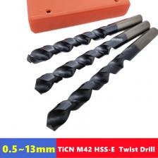 Сверло JWXZ TiCN M42-CO HSS-E для металла 0,5~13 мм
