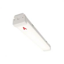 Промышленный потолочный светодиодный линейный светильник Wolta НеоПром ДСП05-18-051-4К с БАП EM3 18Вт 4000K IP65/IP67 матовый