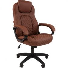 Компьютерное кресло CHAIRMAN 432 (Пластик,Экокожа/Коричневый)