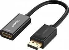 Переходник DisplayPort (M) - HDMI (F), 0.25м, UGREEN MM137 (40362)