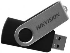 Флешка USB Hikvision 16Gb M200 HS-USB-M200S/16G/U3 USB3.0 серебристый/черный HS-USB-M200S/16G/U3