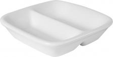 Менажница Cameo Imperial White фарфор 2-х секционная L7,5см h2,1см 210-013