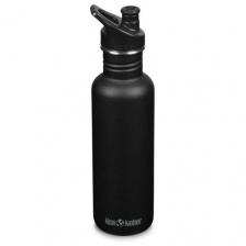 Бутылка для воды Klean Kanteen Classic Sport NEW 27oz 800 мл металл black