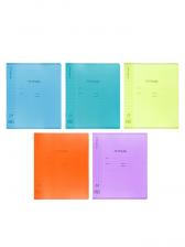 Тетрадь ErichKrause «Классика. CoverPro matt, Pulse», 24 листа, в клетку, матовая пластиковая обложка, МИКС