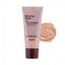 Тональный крем Renew Skin - oily and combination skin тон 02 fair VIPERA, 30 мл.